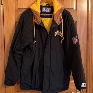 Vintage Steelers Coat M